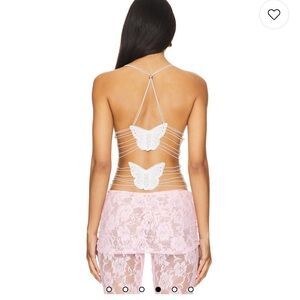 I AM GIA Ellery butterfly top size small